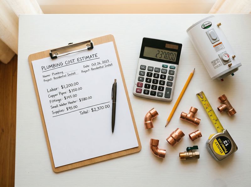 Plumbing cost estimation